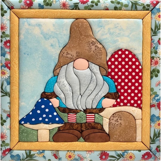Quilt Magic&#xAE; Gnome Home No Sew Wall Hanging Kit